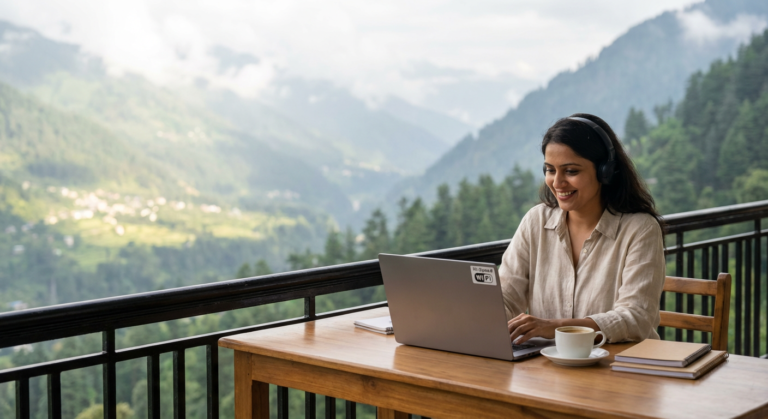 Best ‘Workation’ Spots in India with the Fastest WiFi and Best Views